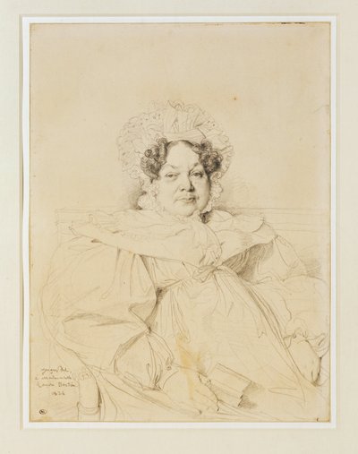 Mme. Louis-Francois Bertin by Jean Auguste Dominique Ingres