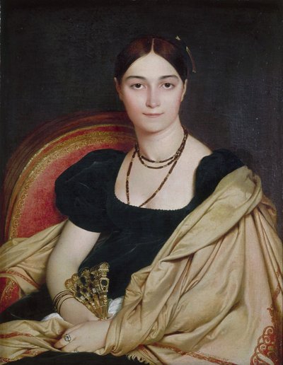 Portrait of Madame Duvaucey by Jean Auguste Dominique Ingres
