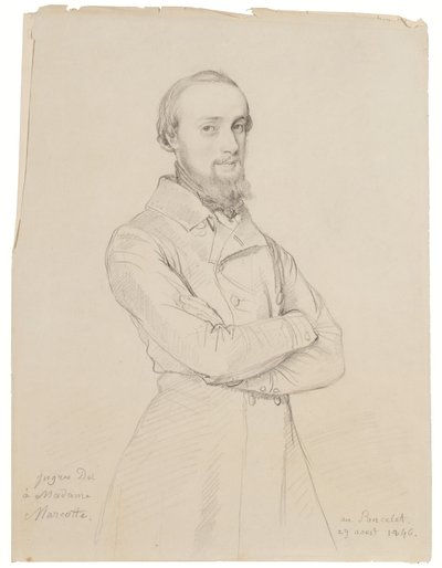 Portrait of Alexandre Legentil by Jean Auguste Dominique Ingres