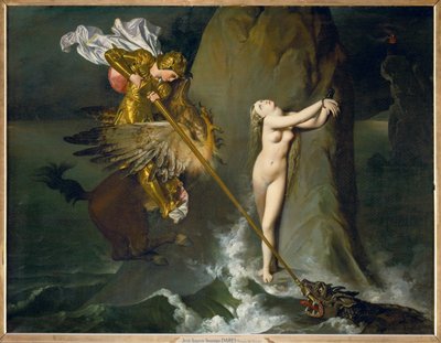 Roger and Angelique, a scene from Ariosto