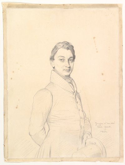 The Lawyer Paul Grand by Jean Auguste Dominique Ingres