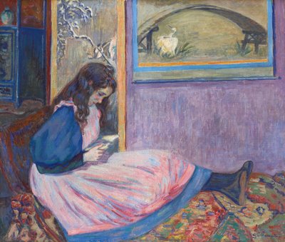 Reading by Jean Baptiste Armand Guillaumin
