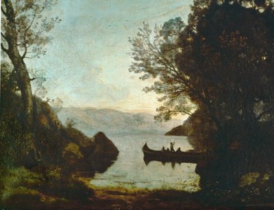 Riva, Italy by Jean Baptiste Camille Corot