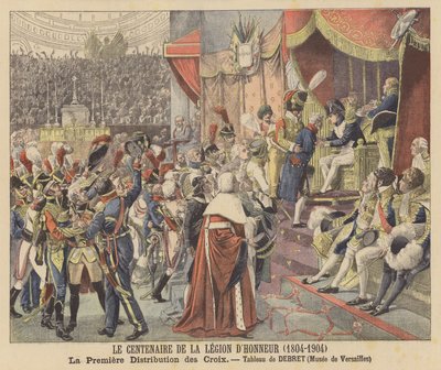 Centenary of the Legion of Honour (1804-1904) by Jean Baptiste Debret