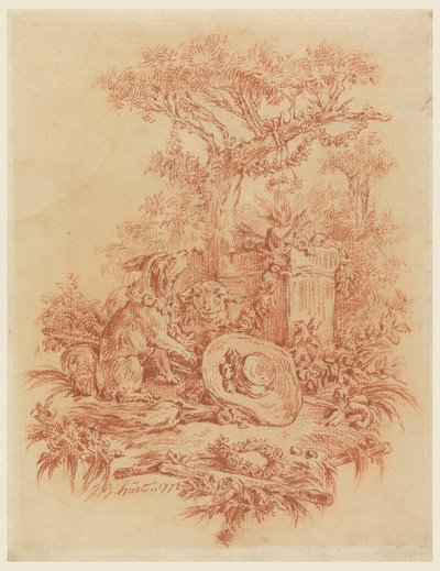 Pastorale, 1772 by Jean Baptiste Huet