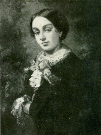George Sand (1804-1876) by Jean-Baptiste Isabey