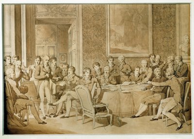 Meeting of the Congress of Vienna by Jean-Baptiste Isabey