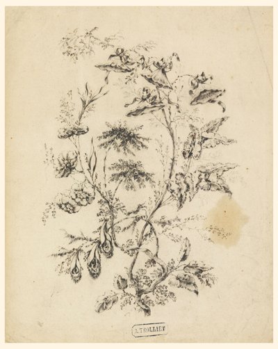 Bough of a Fantastic Tree, 1775–1800 by Jean Baptiste Pillement
