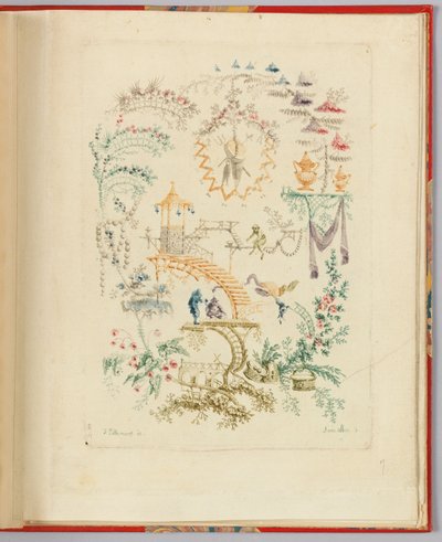 Ornamental Design from "Nouvelle suite de cahiers chinois a l
