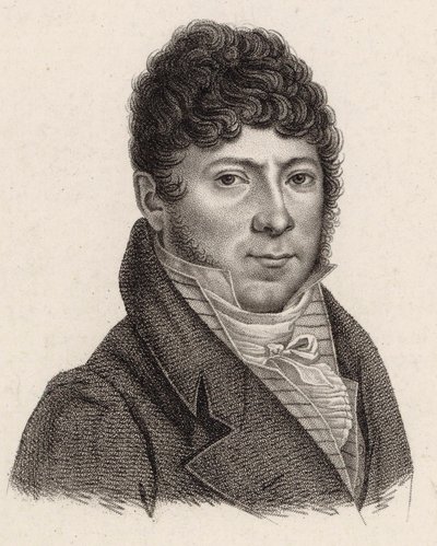 Portrait of the Violinist and Composer Philippe Libon by Jean Baptiste Ponce Lambert