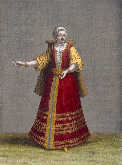 A Hungarian Woman, plate 77 from 