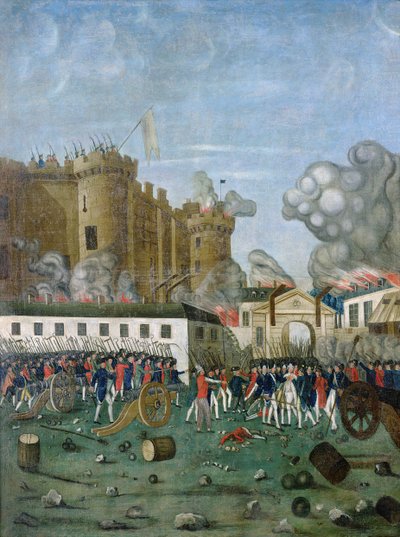 The Bastille Prison by Jean Dubois