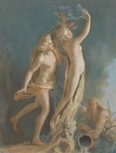 Apollo and Daphne, after Lorenzo Bernini’s Marble Group in the Galleria Borghese, Rome by Jean Étienne Liotard