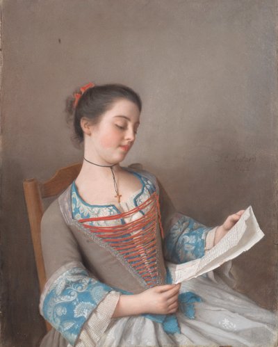 The Reader by Jean Étienne Liotard