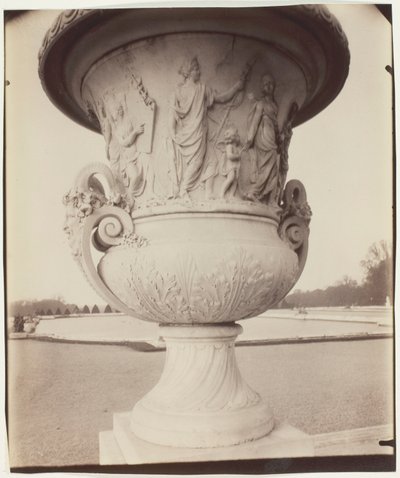Versailles, Vase by Tuby by Jean Eugène Auguste Atget