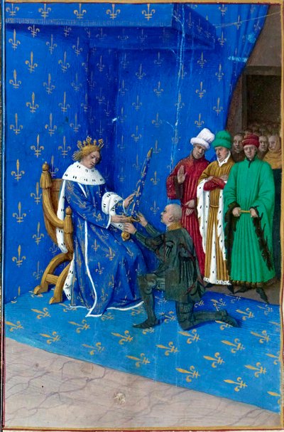Karel 5 Guesclin Fouquet by Jean Fouquet