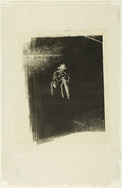 Man Resting On His Spade by Jean-Francois Millet