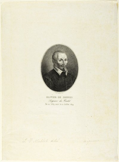 Olivier de Serres by Jean-Francois Millet