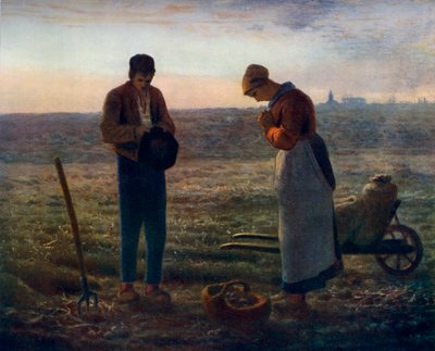 The Angelus by Jean Francois Millet