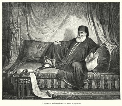 Muhammad Ali, Ottoman Viceroy of Egypt by Jean Francois Portaels