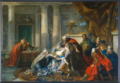 The Fainting of Esther by Jean-François de Troy