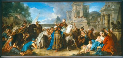The Triumph of Mordecai by Jean-François de Troy