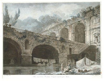 Villa Madama by Jean-Francois Janinet