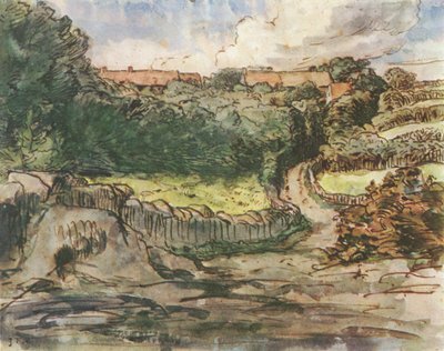 The Meierhof Cousin in Gréville by Jean-Francois Millet