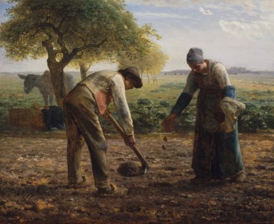 Potato Planters by Jean-Francois Millet