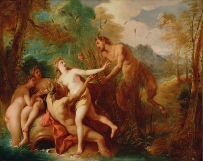 Pan and Syrinx by Jean-François de Troy