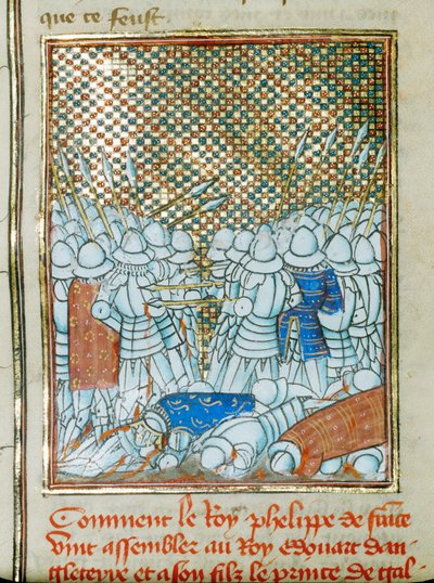 The Battle of Crecy by Jean Froissart