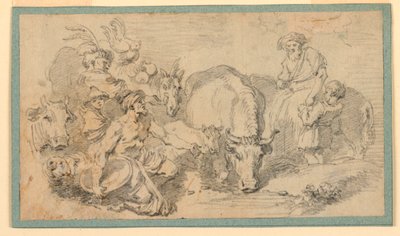 Oriental Scene, ca. 1770 by Jean-Honore Fragonard