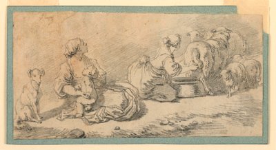 Pastoral Scene, ca. 1770 by Jean-Honore Fragonard