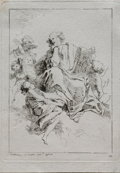 Saint Luke by Jean Honore Fragonard