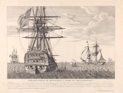 Napoleon surrendering to Captain Frederick Lewis Maitland on 15 July 1815 by Jean Jerome Baugean