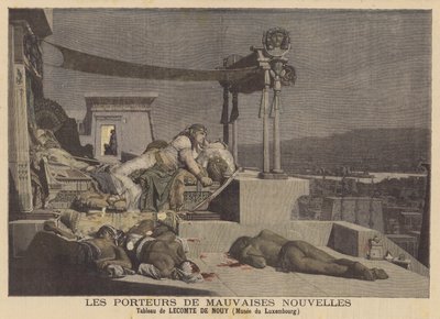 The Bearers of Bad News by Jean Jules Antoine Lecomte du Nouy