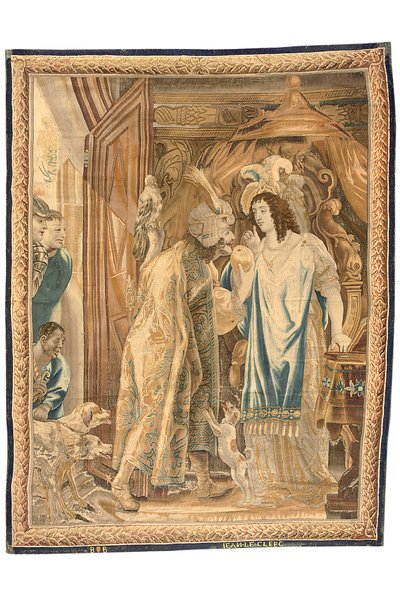 Brussels Tapestry from a Set of Six, c.1650 by Jean Le and Eggermans Daniel II Clerc