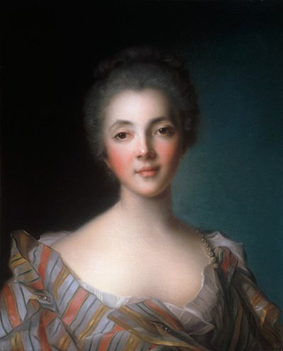 Portrait of Louise Marie Madeleine de Fontaine-Dupin (1706-1799) by Jean Marc Nattier