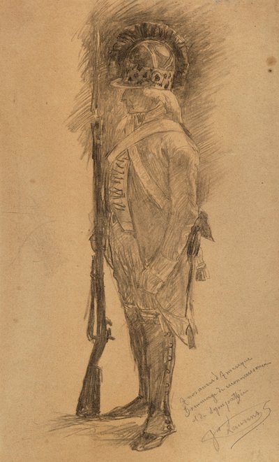 A Soldier by Jean Paul Laurens