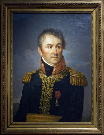 Major general in large uniform by Jean Sebastien Rouillard