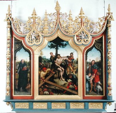 Triptych of Christ with the Executioners, c.1530-32 by Jean the Elder Bellegambe