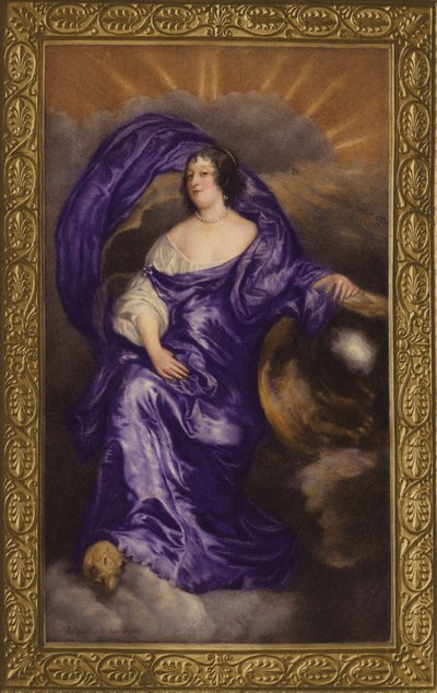 Portrait of Rachel de Ruvigny, Countess of Southampton by Jean the Elder Petitot