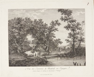 View over the Surroundings of Madrid (2nd View of the Surroundings of Madrid in Spain) by Jeanne Deny