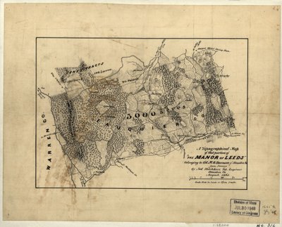 A topographical map of that portion of 