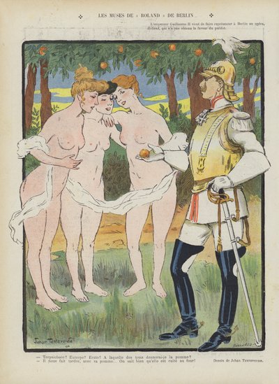 The muses of Roland of Berlin by Jehan Testevuide