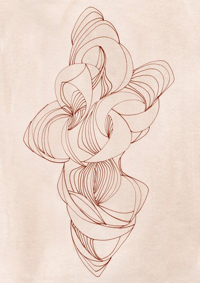 Organic Flowing Form by Jenja Braun