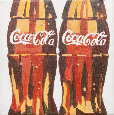 Coca Cola bottles by Jennifer Abbott