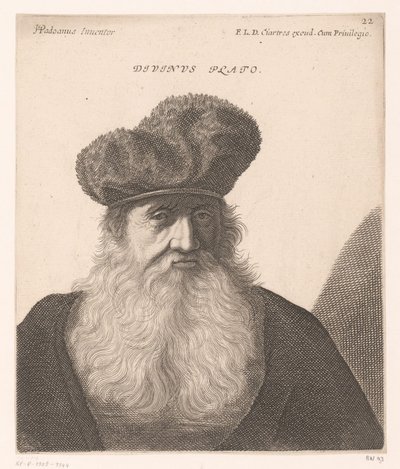 Portrait of Plato by Jerôme David (attributed to)