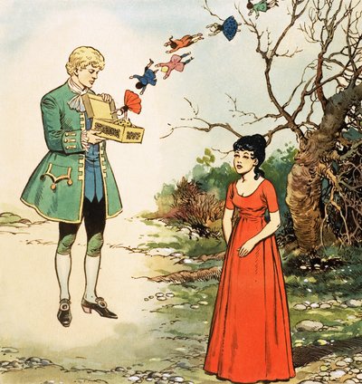 Princess Petal and the Green Page by Jesus Blasco