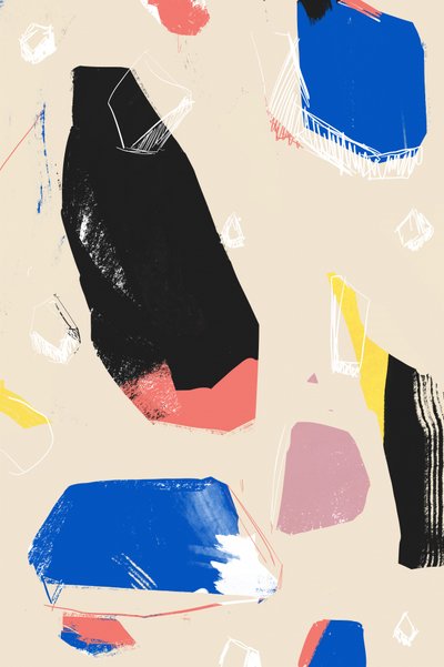 Modern Colorful Shapes by Jilli Darling